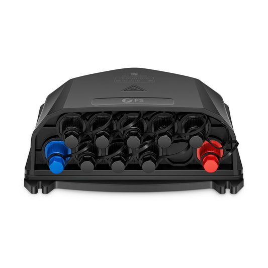 Fully Pre-Terminated Sub Box for Quick ODN, 10 ports, Hot-Melting (Non-open), 1x 9 Splitter (70:30), SC Hardened Adapter, Insertion Loss ≤2.2dB-16.3dB, Return Loss ≥55dB, PP+GF, IP68, Wall/Pole/Aerial, Indoor/Outdoor