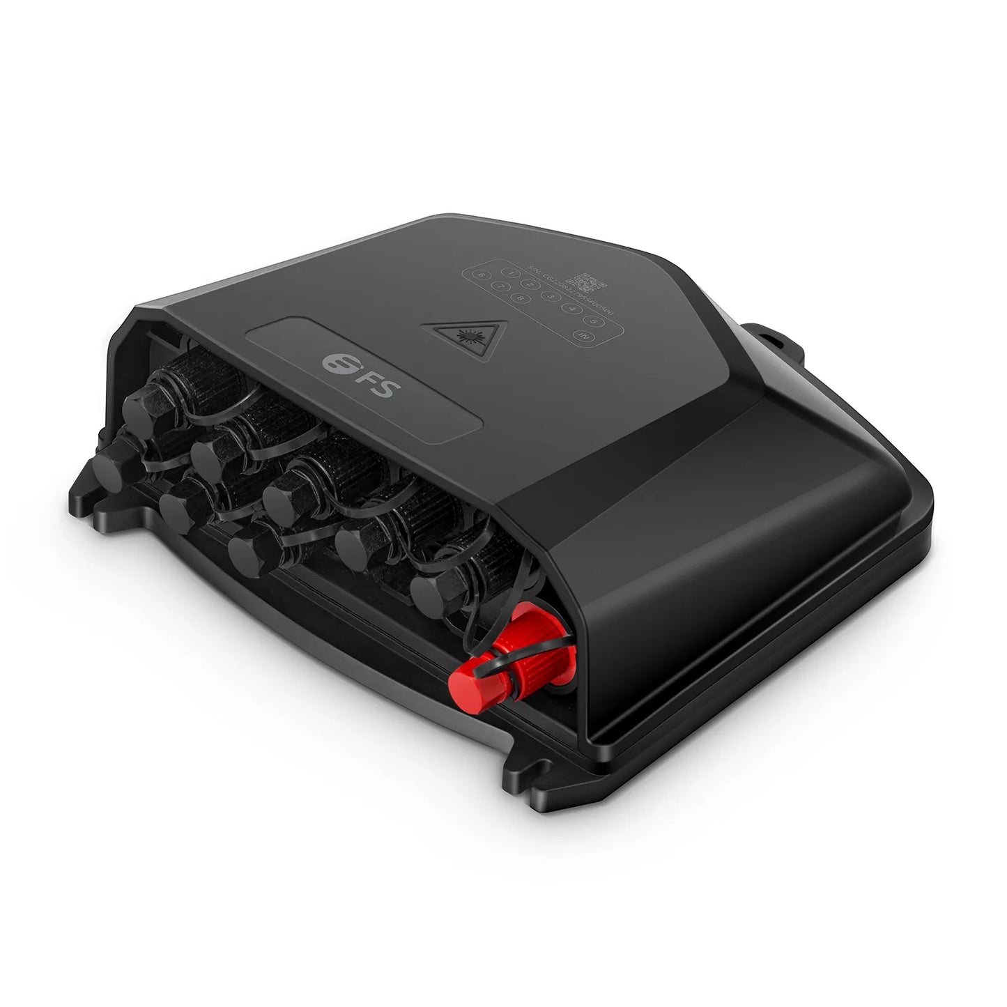 Fully Pre-Terminated End Box for Quick ODN, 9 ports, Hot-Melting (Non-open), 1x 8 splitter, SC Hardened Adapter, Insertion Loss ≤10.8dB, Return Loss ≥55dB, PP+GF, IP68, Wall/Pole/Aerial, Indoor/Outdoor