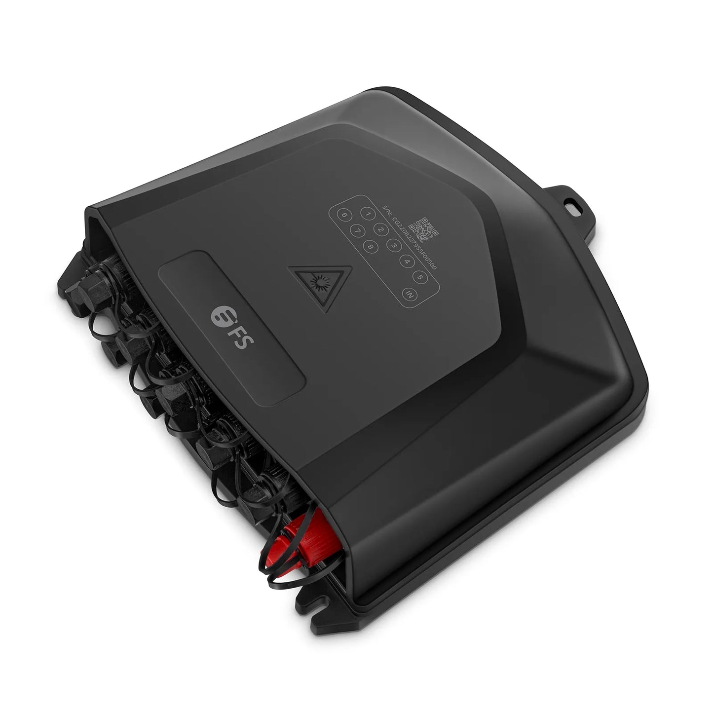 Fully Pre-Terminated End Box for Quick ODN, 9 ports, Hot-Melting (Non-open), 1x 8 splitter, SC Hardened Adapter, Insertion Loss ≤10.8dB, Return Loss ≥55dB, PP+GF, IP68, Wall/Pole/Aerial, Indoor/Outdoor