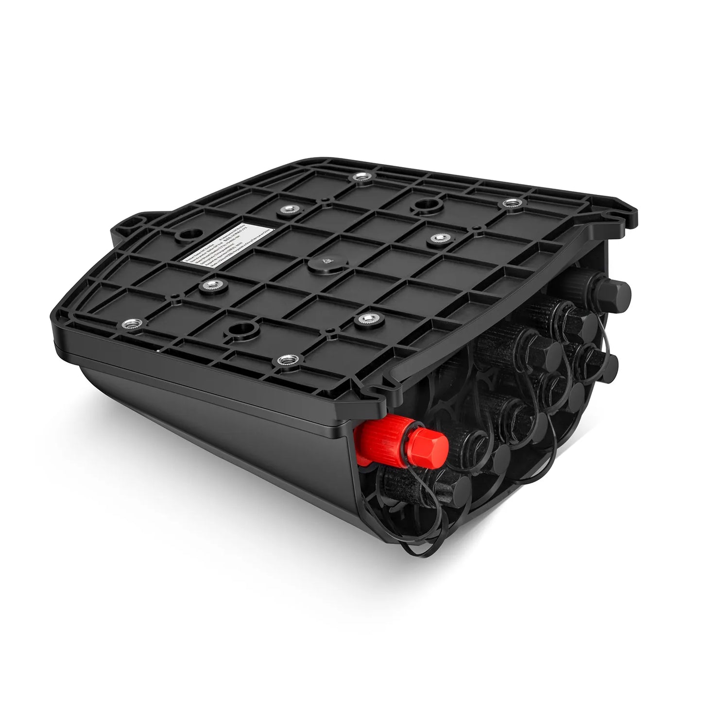 Fully Pre-Terminated End Box for Quick ODN, 9 ports, Hot-Melting (Non-open), 1x 8 splitter, SC Hardened Adapter, Insertion Loss ≤10.8dB, Return Loss ≥55dB, PP+GF, IP68, Wall/Pole/Aerial, Indoor/Outdoor
