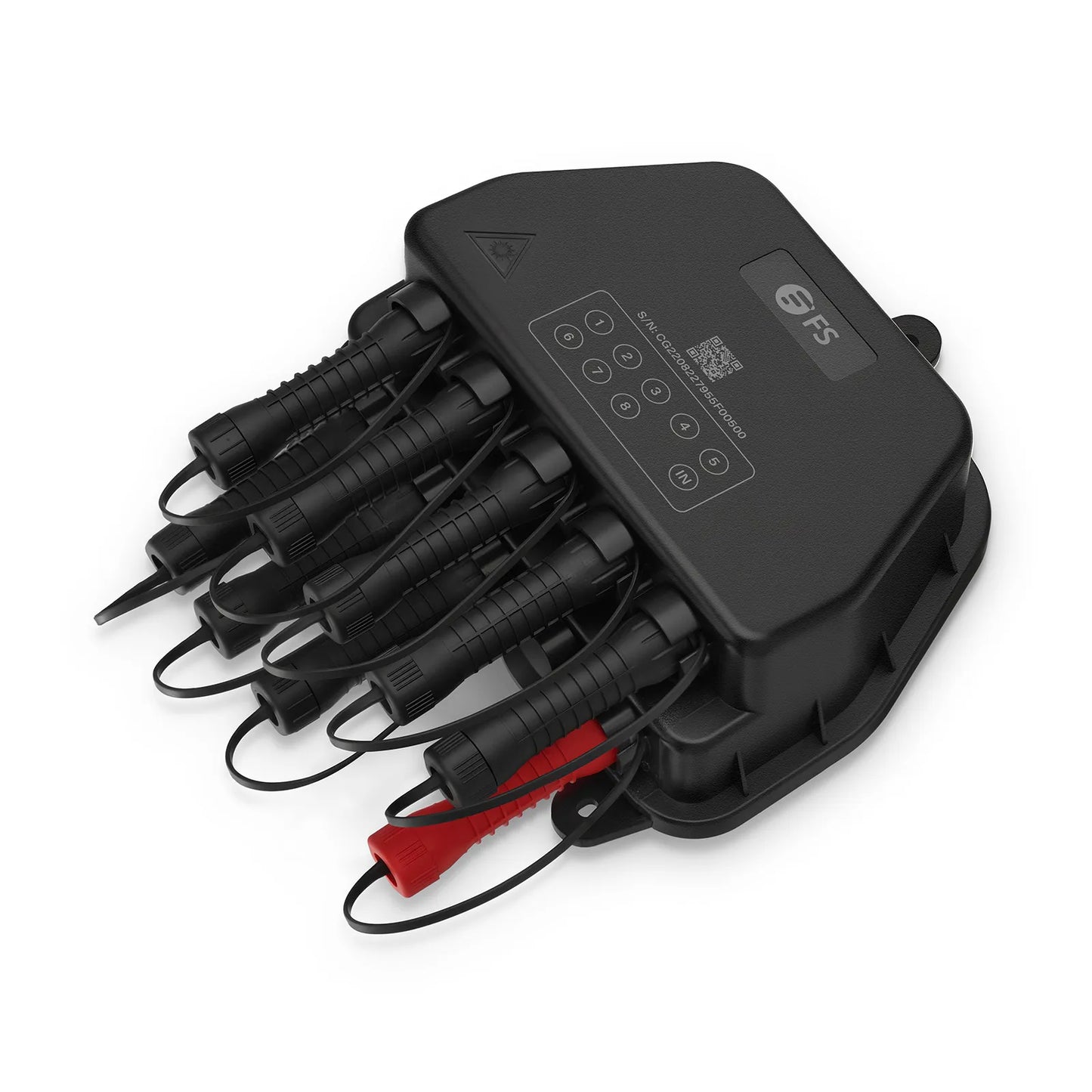 Universal Pre-Terminated End Box for Quick ODN, 9 ports, Mechanical Seal, 1x 8 Splitter, Hardened SC/APC Adapter, Insertion Loss ≤10.8dB, Return Loss ≥55dB, PC+ABS, IP65, Wall/Pole/Aerial, Indoor/Outdoor