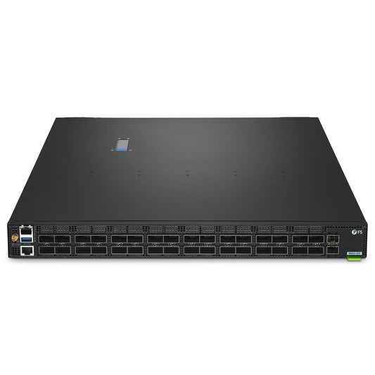 S8520-32D, 32-Port Ethernet L3 Switch, 32 x 400Gb QSFP-DD, PicOS®, Broadcom Trident 4 Chip