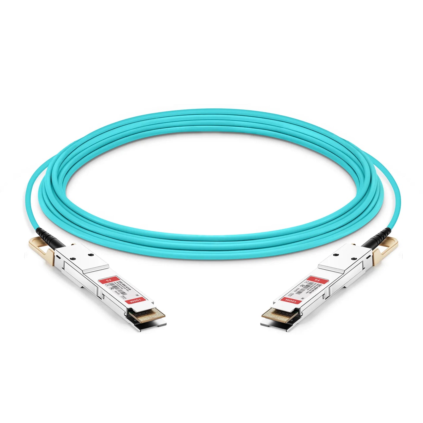 100m (328ft) Dell AOC-Q56DD-400G-100M Compatible 400G QSFP-DD 8 x 50G PAM4 Active Optical Cable