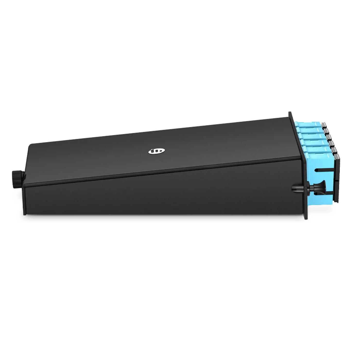 FHD™ SC Splice Cassette with Pigtails, 12 Fibers OM4 Multimode, 6 x SC UPC Duplex (Aqua), 0.3dB Max.