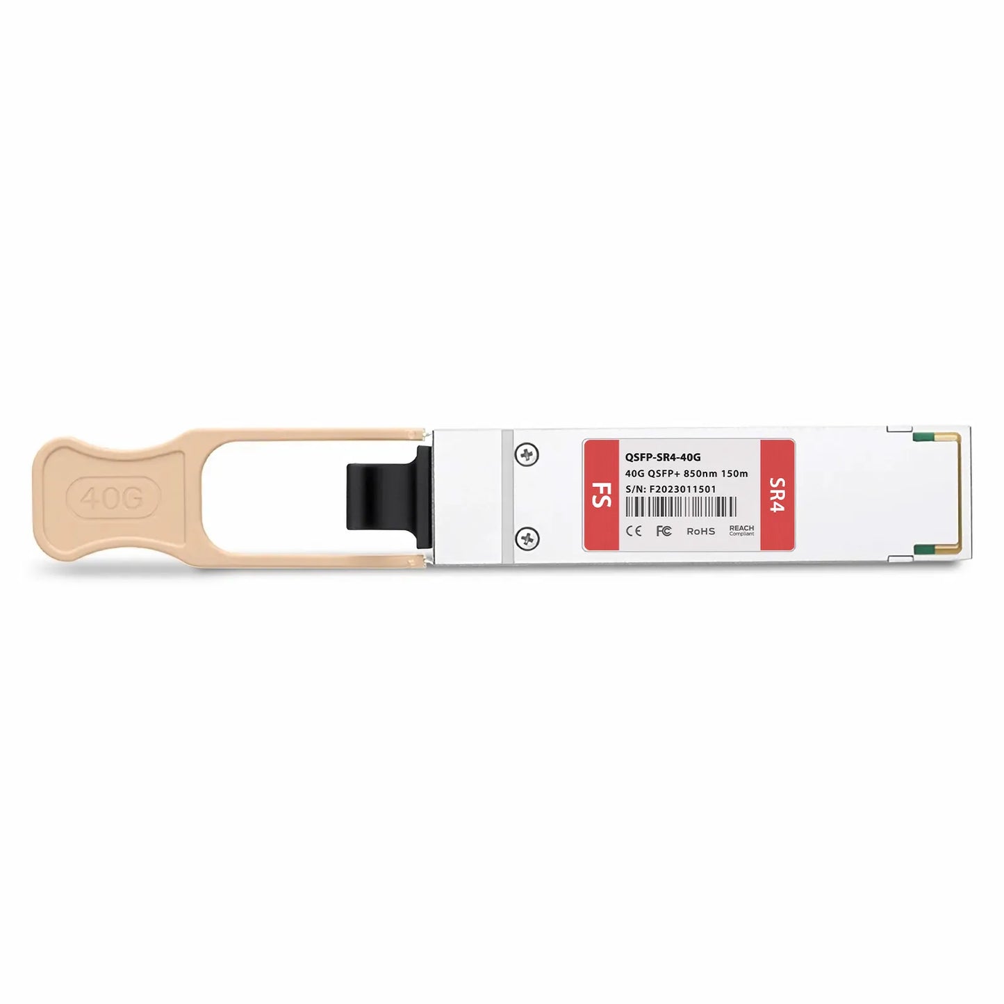 Cisco QSFP-40G-SR4-S Compatible 40GBASE-SR4 QSFP+ 850nm 150m DOM MPO-12/UPC MMF Optical Transceiver Module