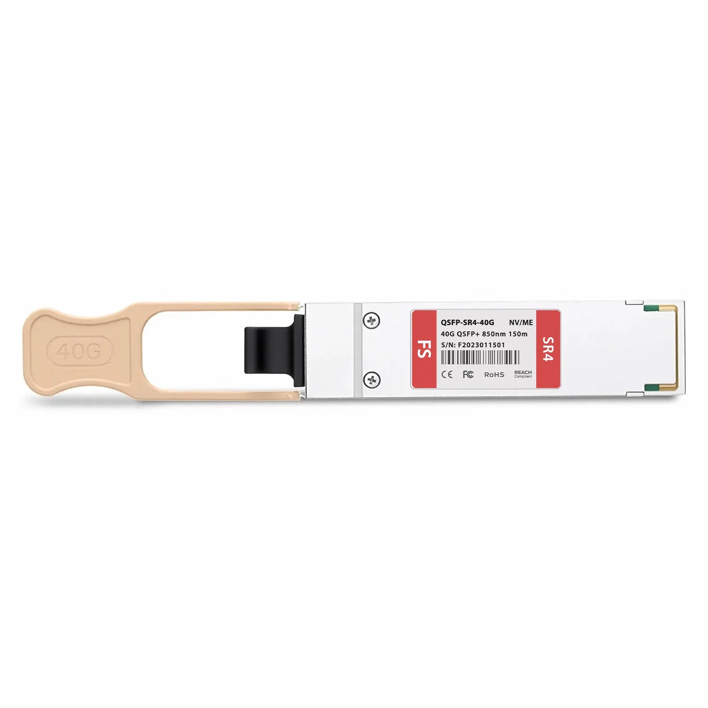 NVIDIA/Mellanox MC2210411-SR4 Compatible 40GBASE-SR4 QSFP+ 850nm 150m DOM MPO-12/UPC MMF Optical Transceiver Module