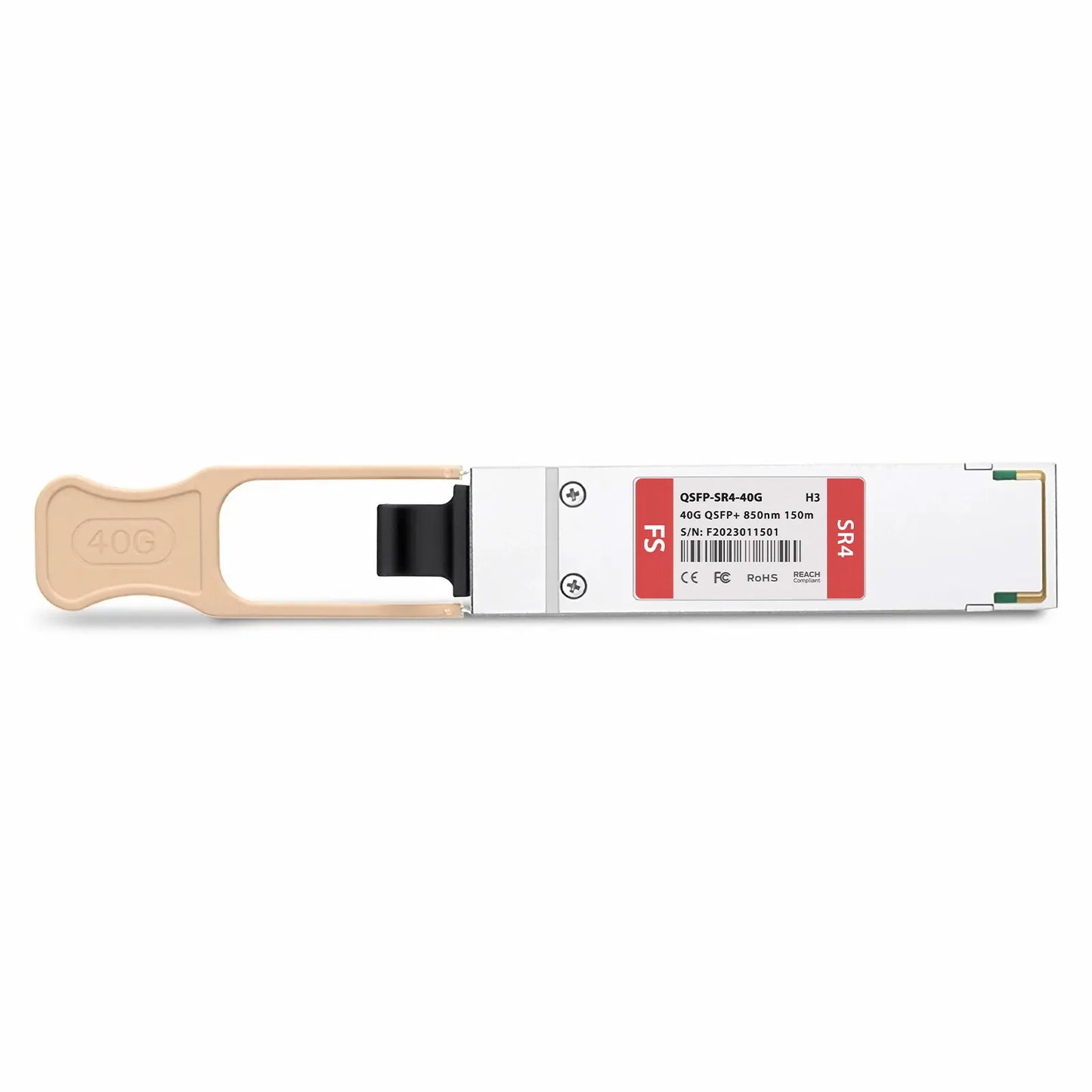 HPE H3C JG325A Compatible 40GBASE-SR4 QSFP+ 850nm 150m DOM MPO-12/UPC MMF Optical Transceiver Module