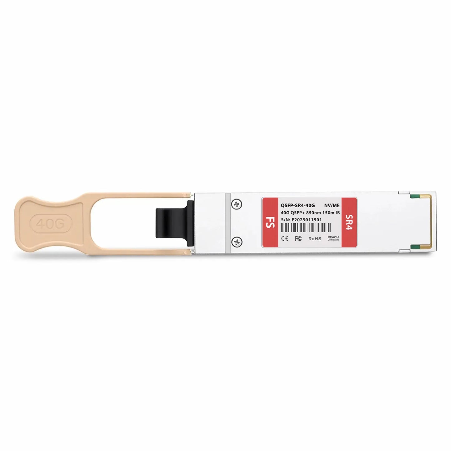NVIDIA/Mellanox MC2210411-SR4E Compatible 40GBASE-SR4 QSFP+ 850nm 150m DOM MPO-12/UPC MMF InfiniBand FDR10 Optical Transceiver Module for Switch-IB 2 Switches and ConnectX-5 HCA