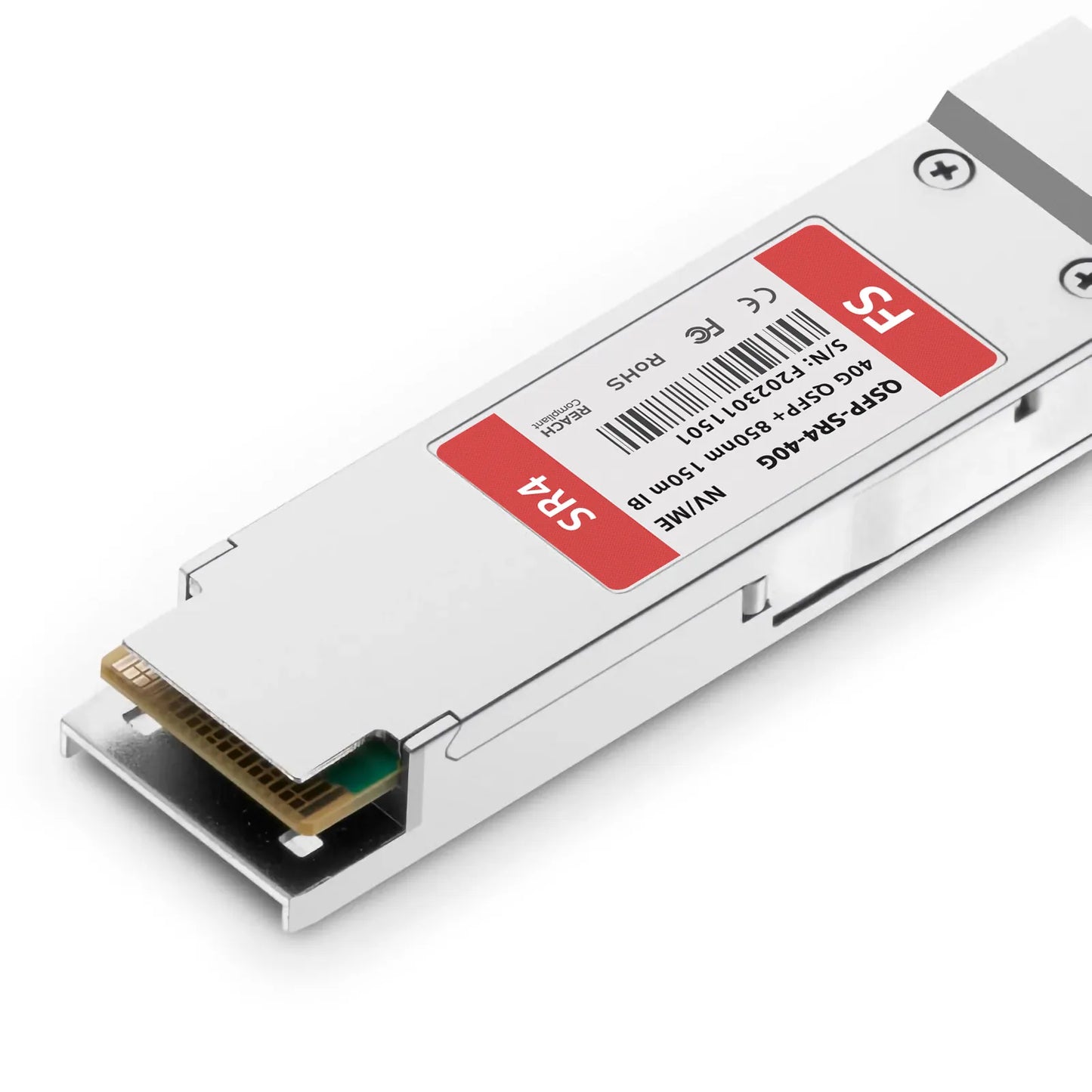 NVIDIA/Mellanox MC2210411-SR4E Compatible 40GBASE-SR4 QSFP+ 850nm 150m DOM MPO-12/UPC MMF InfiniBand FDR10 Optical Transceiver Module for Switch-IB 2 Switches and ConnectX-5 HCA