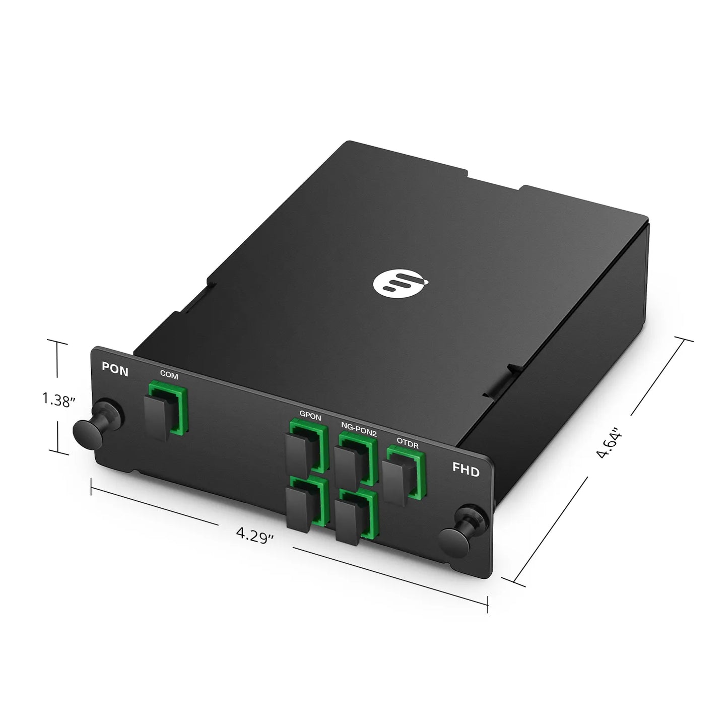 FHD-WDM53CO, PON Coexistence Element (CEx) WDM for GPON/XG(S)-PON/NG-PON2/CATV/OTDR, SC/APC, FHD™ Cassette