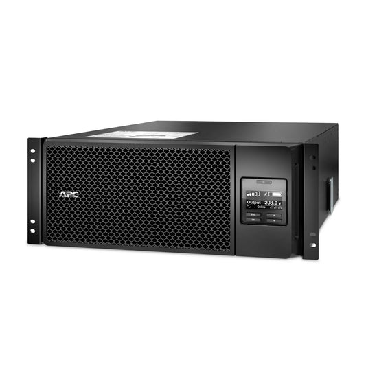 APC Smart-UPS On-line, 6kVA/6kW, 208V, 6 x C13 & 4 x C19 Outlets, Network Card & SmartSlot, 2 Replaceable Battery Modules Included, Rack 4U/Tower Convertible