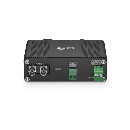 Industrial Unmanaged 1 x RS485 2-Wire to 1 x 100Base-X Multimode ST 850nm 550m Ethernet Media Converter