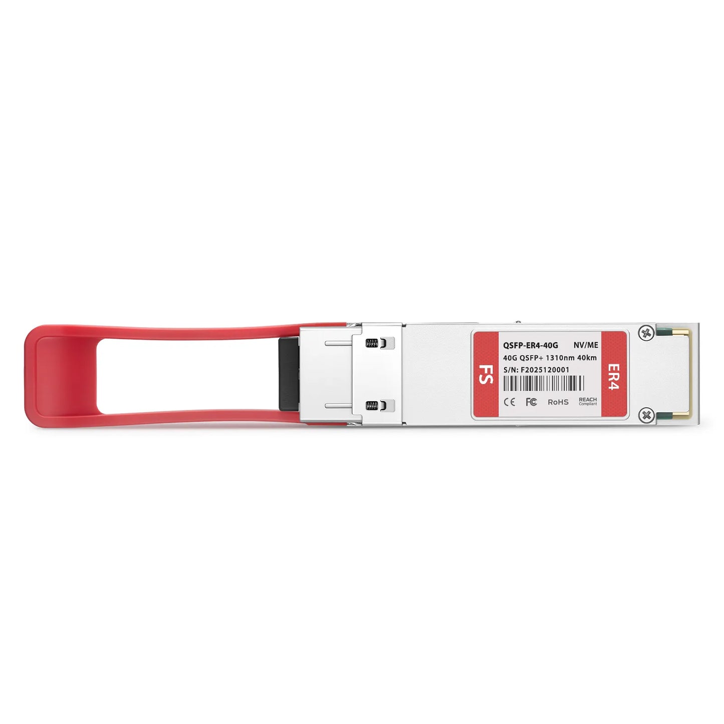 NVIDIA/Mellanox MC2210511-ER4 Compatible 40GBASE-ER4 QSFP+ 1310nm 40km DOM Duplex LC/UPC SMF Ethernet Optical Transceiver Module