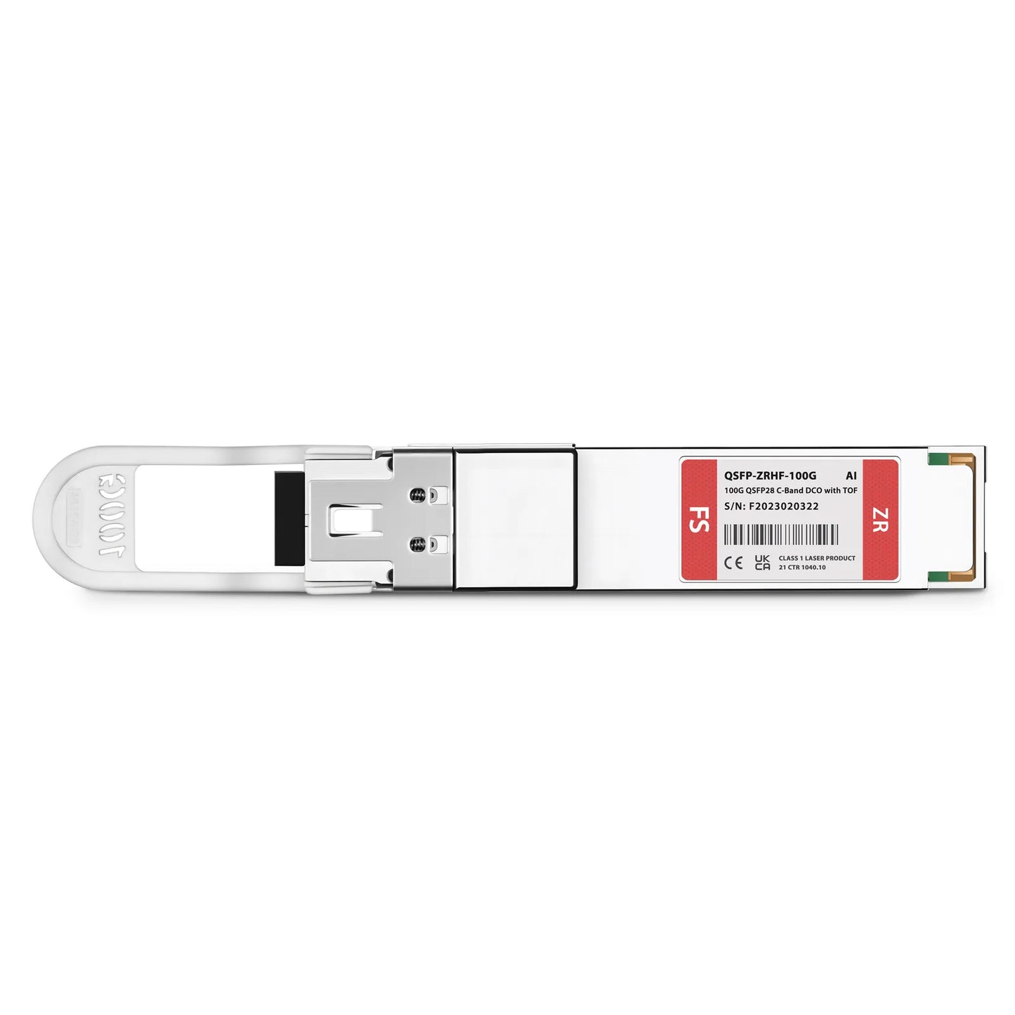 Arista Networks Compatible QSFP28 High-Power with TOF DCO 100G DWDM C-band Tunable Coherent ≤120km DOM Duplex LC/UPC SMF Optical Transceiver Module for Transmission