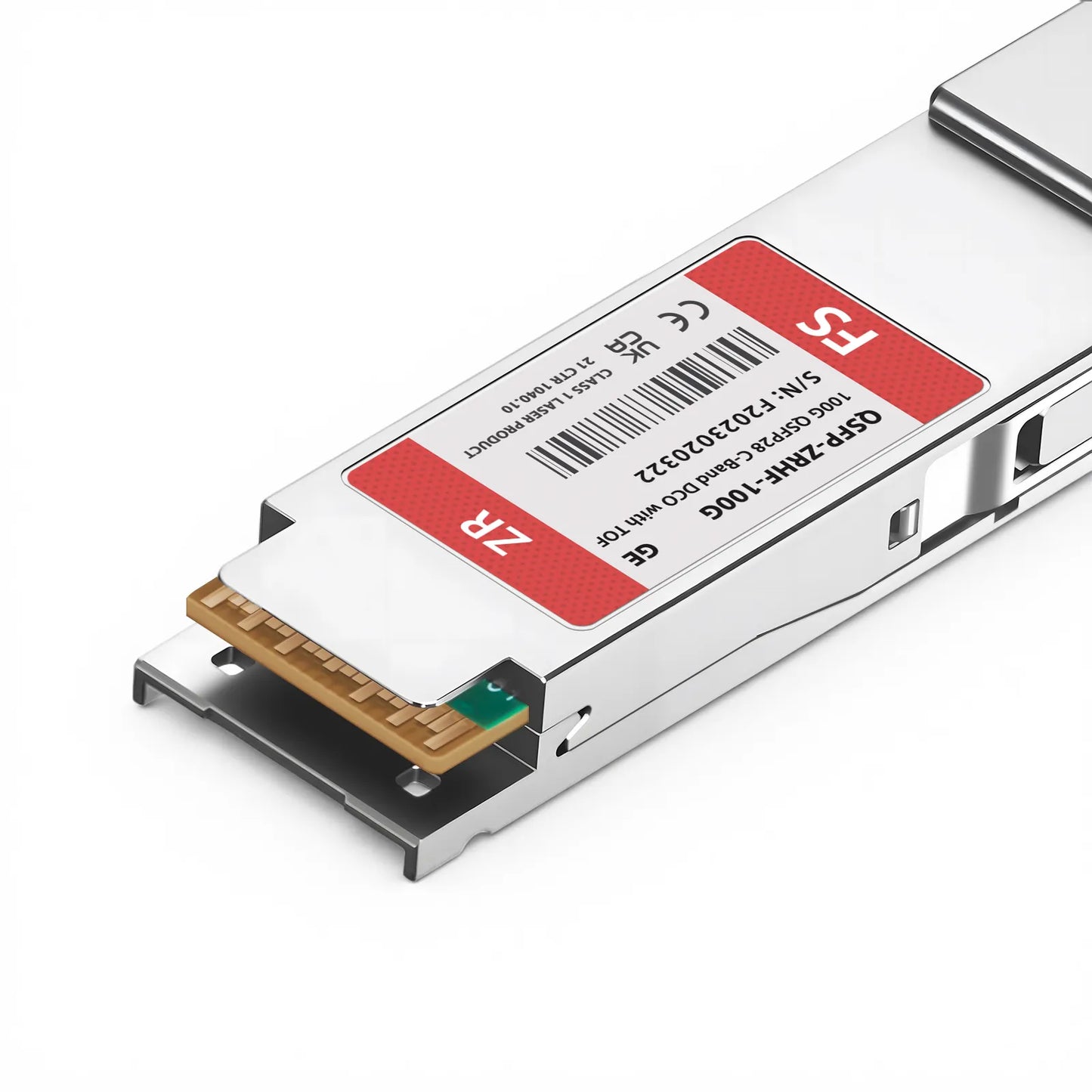 Generic Compatible QSFP28 High-Power with TOF DCO 100G DWDM C-band Tunable Coherent ≤120km DOM Duplex LC/UPC SMF Optical Transceiver Module for Transmission
