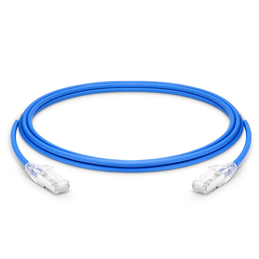 10ft (3m) Cat6 26AWG Snagless Shielded (S/FTP) LSZH Ethernet Network Patch Cable, Blue