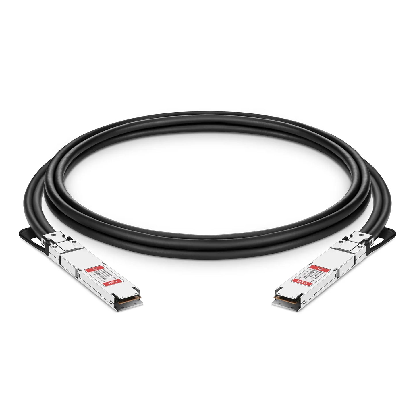 0.5m (2ft) NVIDIA/Mellanox MCP4Y10-N00A-FLT Compatible 800G OSFP 8 x 100G PAM4 Flat Top InfiniBand NDR Passive Direct Attach Copper Twinax Cable for DGX H100/Cedar-7