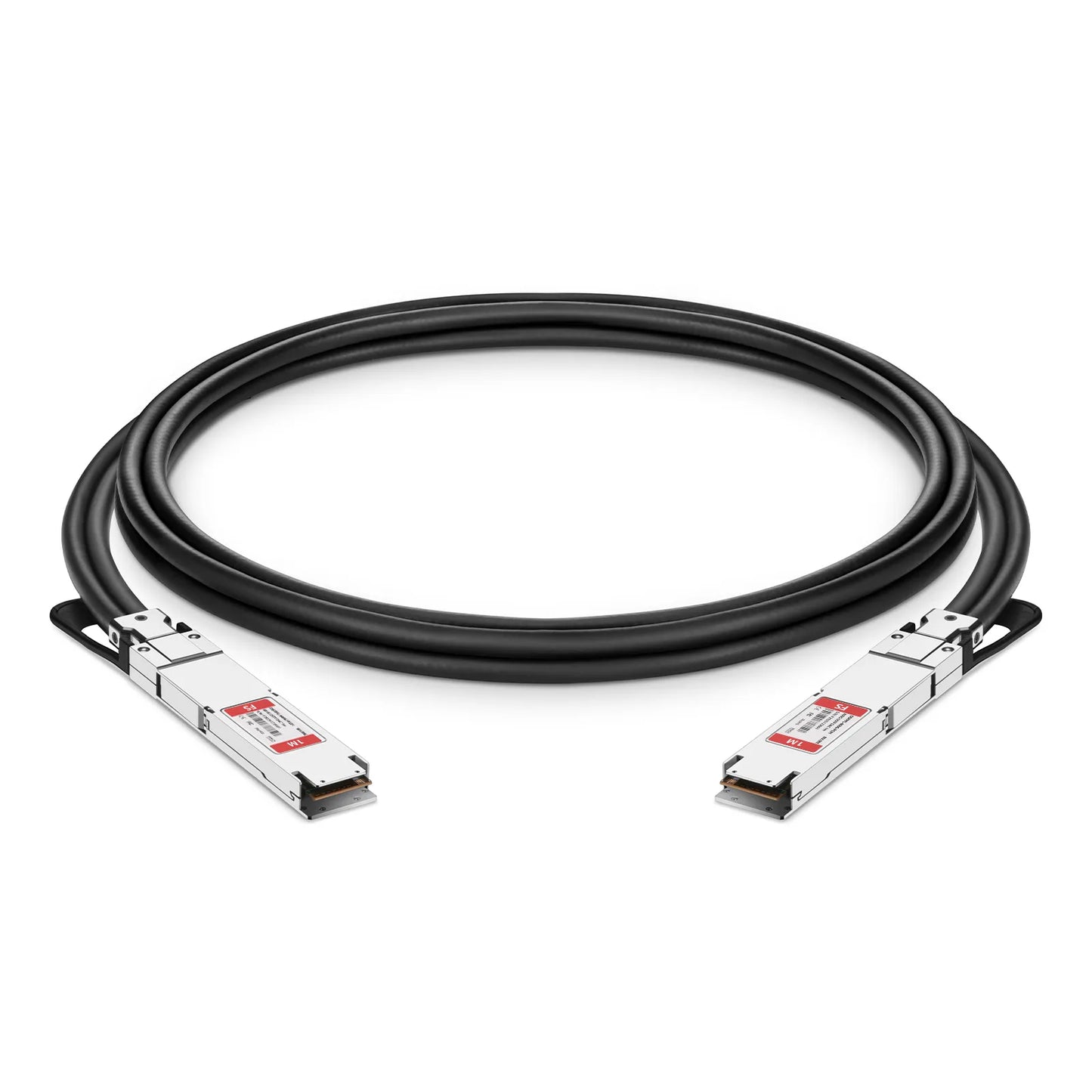1m (3ft) NVIDIA/Mellanox MCP4Y10-N001-FLT Compatible 800G OSFP 8 x 100G PAM4 Flat Top Ethernet Passive Direct Attach Copper Twinax Cable