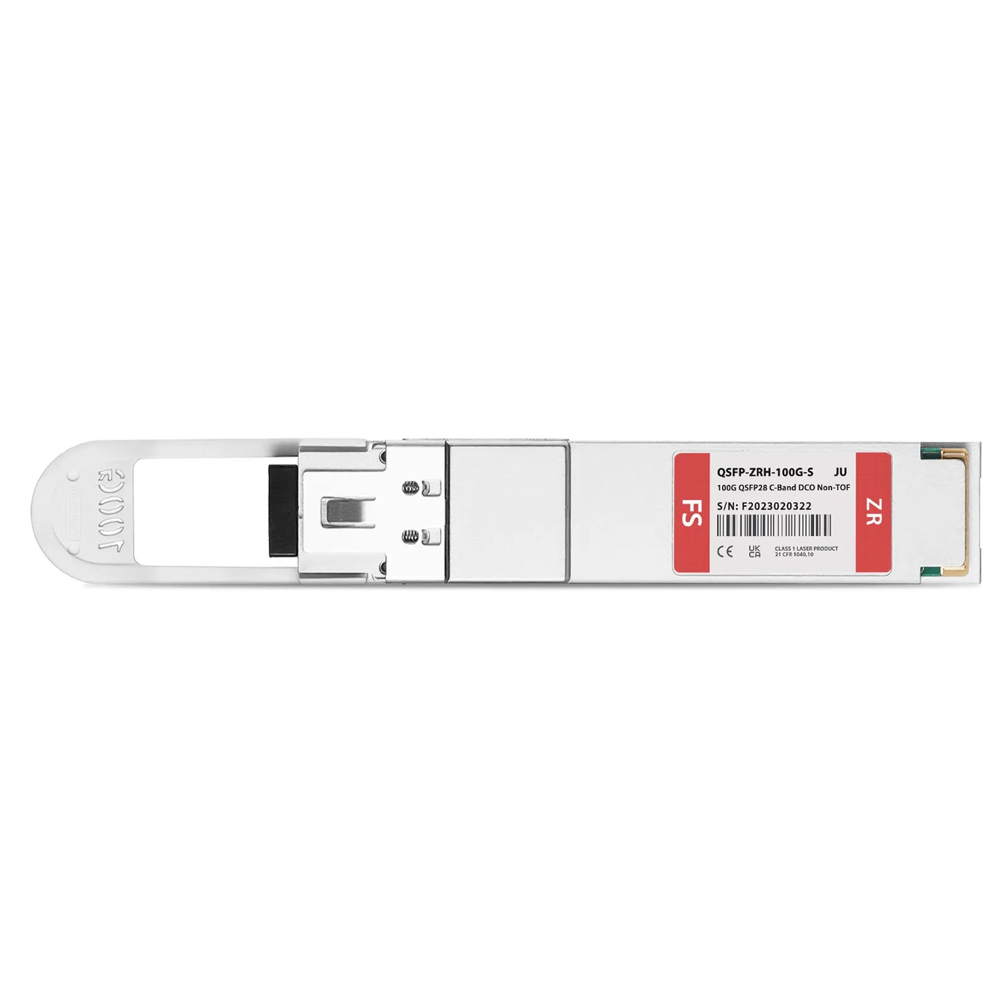 Juniper Networks Compatible QSFP28 High-Power w/o TOF DCO 100G DWDM C-band Tunable Coherent ≤120km DOM Duplex LC/UPC SMF Optical Transceiver Module for Transmission