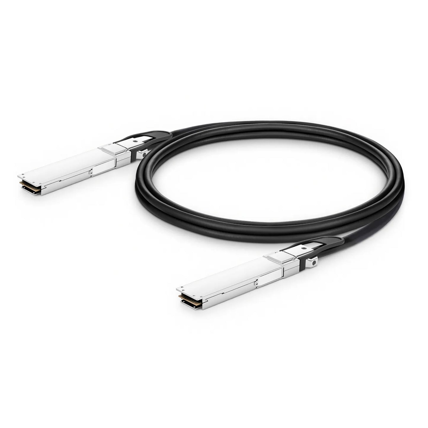 1.5m (5ft) NVIDIA/Mellanox Compatible 400G OSFP 8 x 50G PAM4 Flat Top Ethernet Passive Direct Attach Copper Twinax Cable