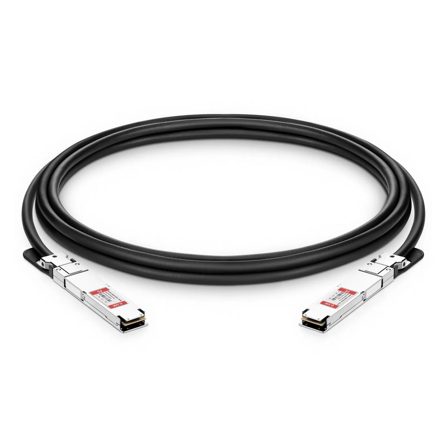 0.5m (2ft) NVIDIA/Mellanox Compatible 400G OSFP 8 x 50G PAM4 Flat Top Ethernet Passive Direct Attach Copper Twinax Cable