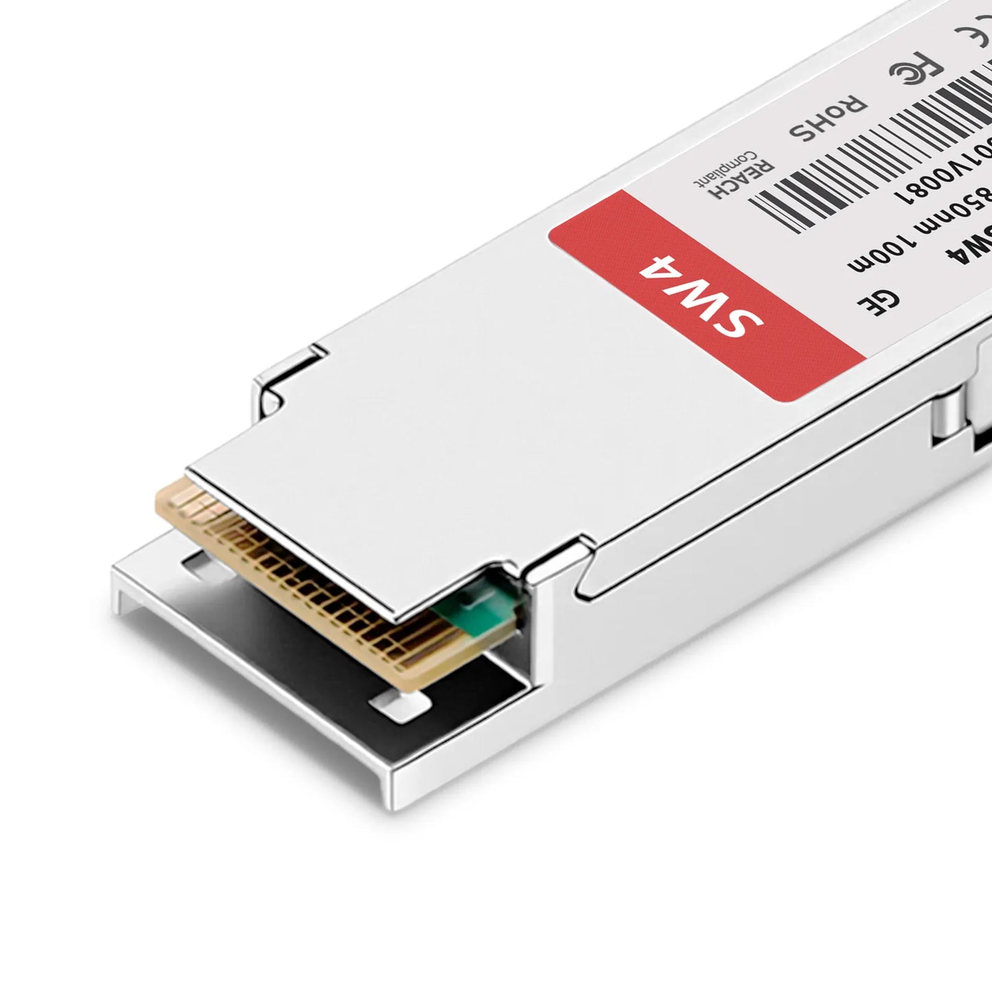 Generic Compatible QSFP28 128G Fibre Channel 850nm 100m DOM MPO-12/UPC MMF Optical Transceiver Module