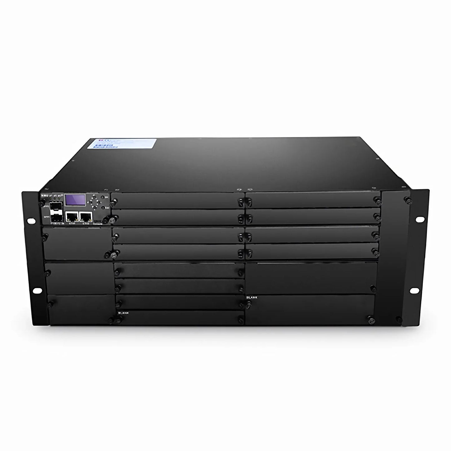 FMT-CH, Customized 4/8/16 Slots 1U/2U/4U Managed Chassis Unloaded Platform, Redundant AC/DC PSUs, Support SNMP Network Management