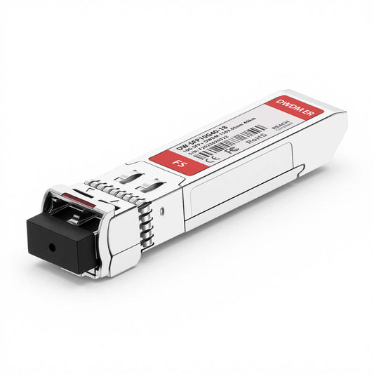 Cisco C18 DWDM-SFP10G-63.05 Compatible SFP+ 10G DWDM 1563.05nm 100GHz 40km DOM Duplex LC/UPC SMF Optical Transceiver Module for Transmission