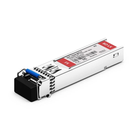 H3C SFP-GE-LX-SM1310-BIDI Compatible 1000BASE-BX-U SFP BiDi 1310nm-TX/1490nm-RX 10km DOM Simplex LC/UPC SMF Optical Transceiver Module