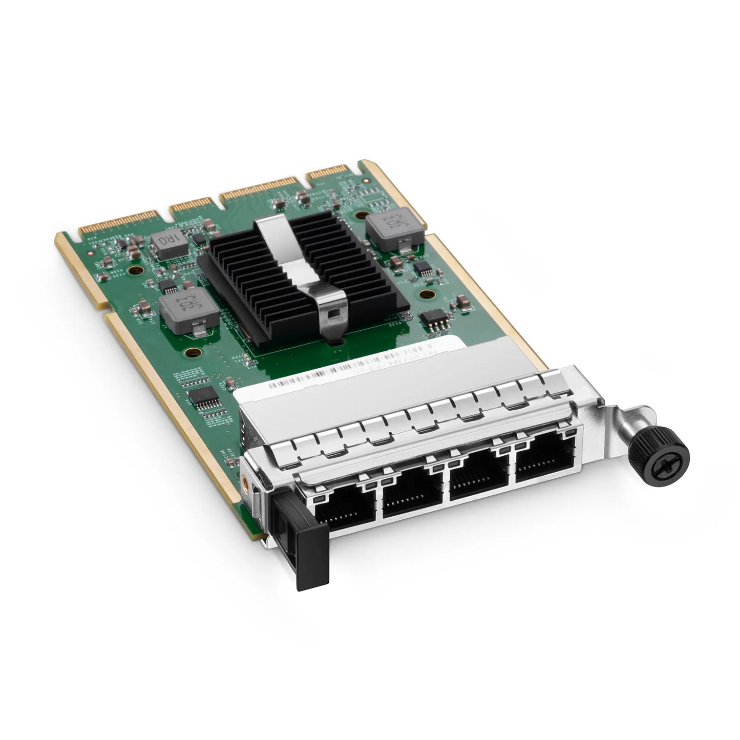 Intel I350-AM4 Based Ethernet Network Interface Card, 1G Quad-Port RJ45, OCP3.0, PCIe 2.0 x4, Comparable to Intel I350-T4, Tall&Short Bracket