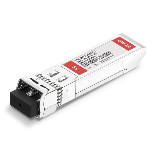 Cisco C17 DWDM-SFP10G-63.86 Compatible SFP+ 10G DWDM 1563.86nm 100GHz 80km DOM Duplex LC/UPC SMF Optical Transceiver Module for Transmission