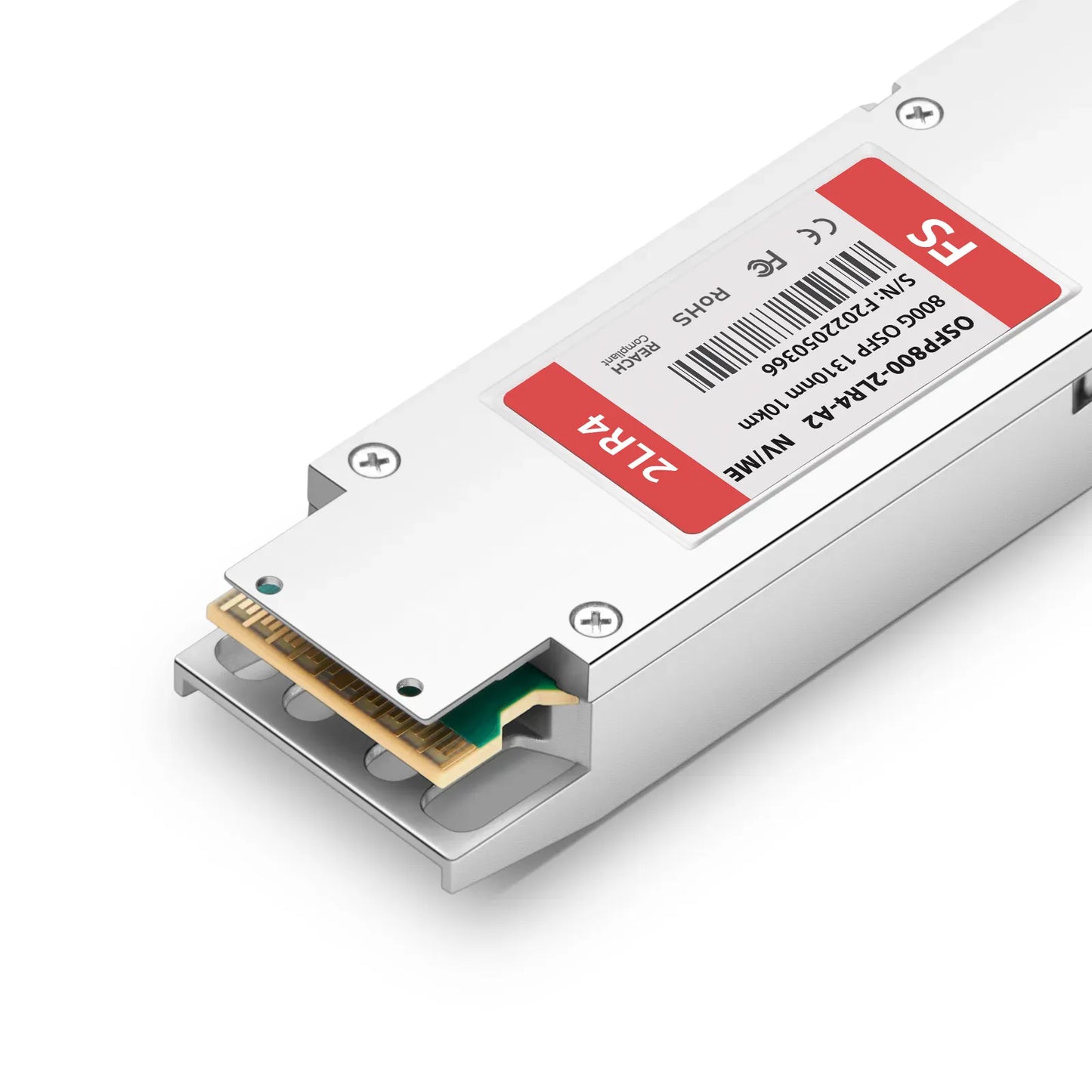 NVIDIA/Mellanox Compatible 800GBASE 2 x LR4 OSFP Closed Finned Top 8 x 100G PAM4 1310nm 10km DOM Dual Duplex LC/UPC SMF Ethernet Optical Transceiver Module