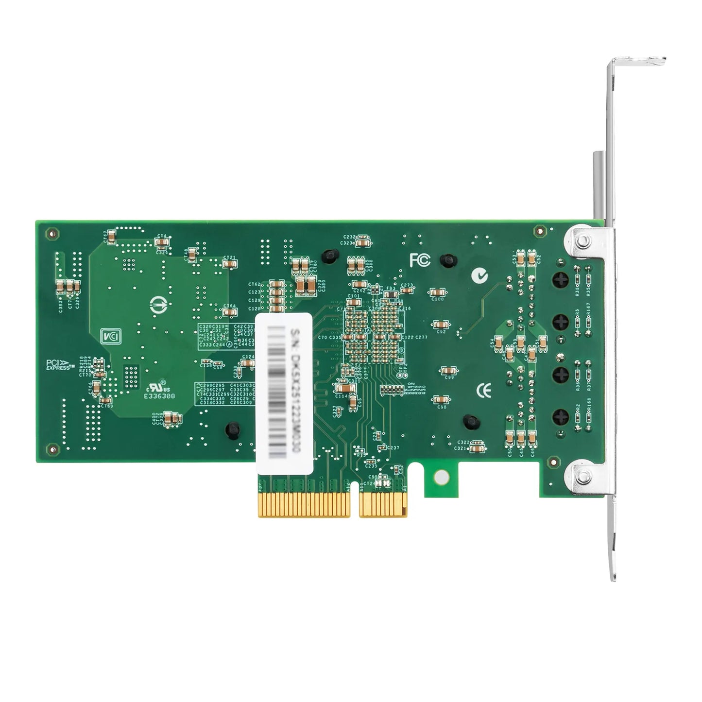 Intel X550-AT2 Based Ethernet Network Interface Card, 10GBase-T Dual-Port, PCIe 3.0 x 4, Comparable to Intel X550-T2, Full Height&Low Profile