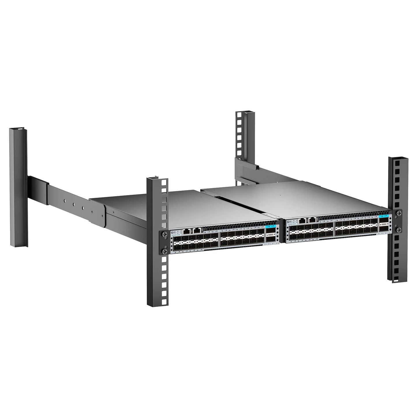 S5850C-24S2C, 24-Port Ethernet L3 Half-width Switch, 24 x 10Gb SFP+, with 2 x 100Gb QSFP28 Uplinks, AV over IP, Support MLAG