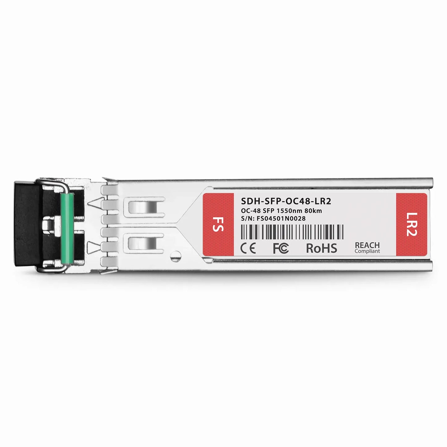 Cisco ONS-SI-2G-L2 Compatible OC-48/STM-16 LR-2 SFP 1550nm 80km DOM Duplex LC SMF Optical Transceiver Module