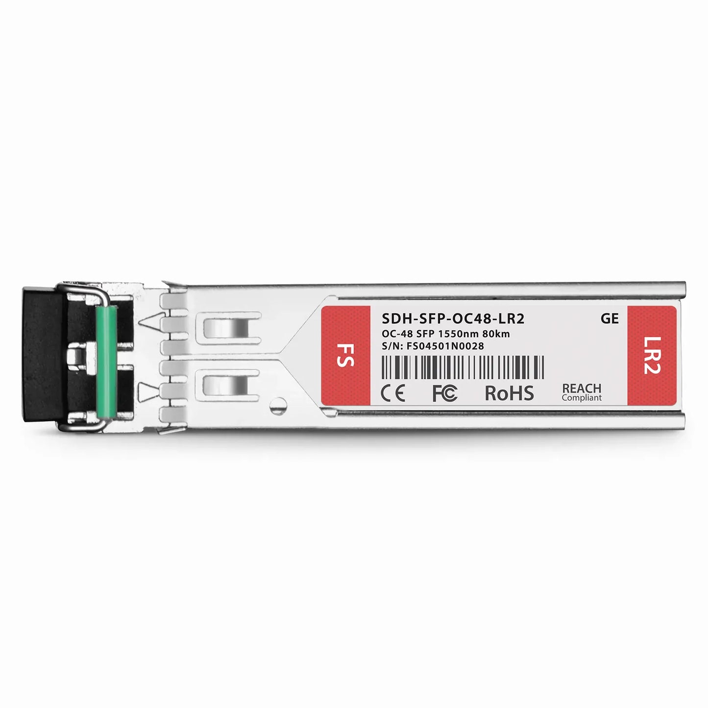 Generic Compatible OC-48/STM-16 LR-2 SFP 1550nm 80km DOM Duplex LC SMF Optical Transceiver Module
