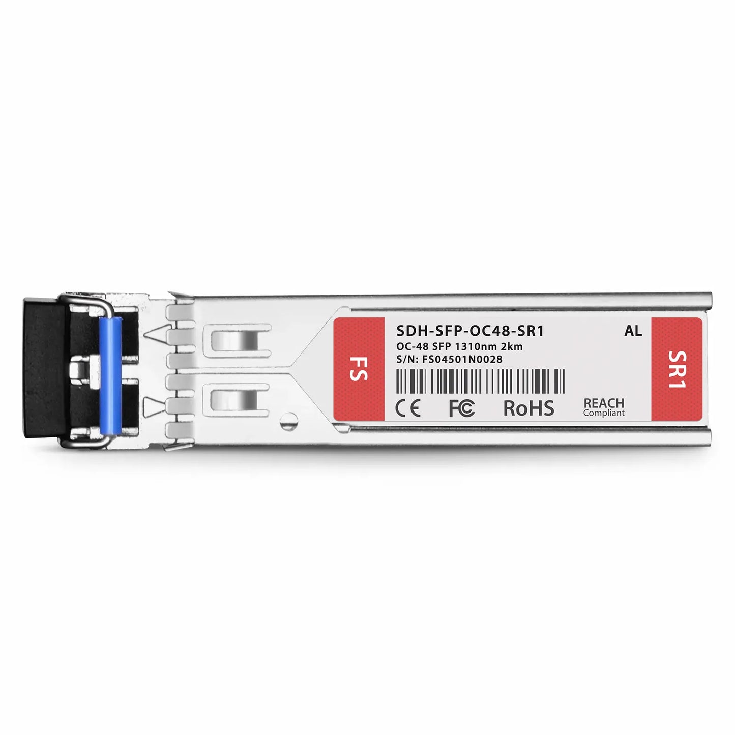 Alcatel-Lucent Compatible OC-48/STM-16 SR-1 SFP 1310nm 2km DOM Duplex LC SMF Optical Transceiver Module