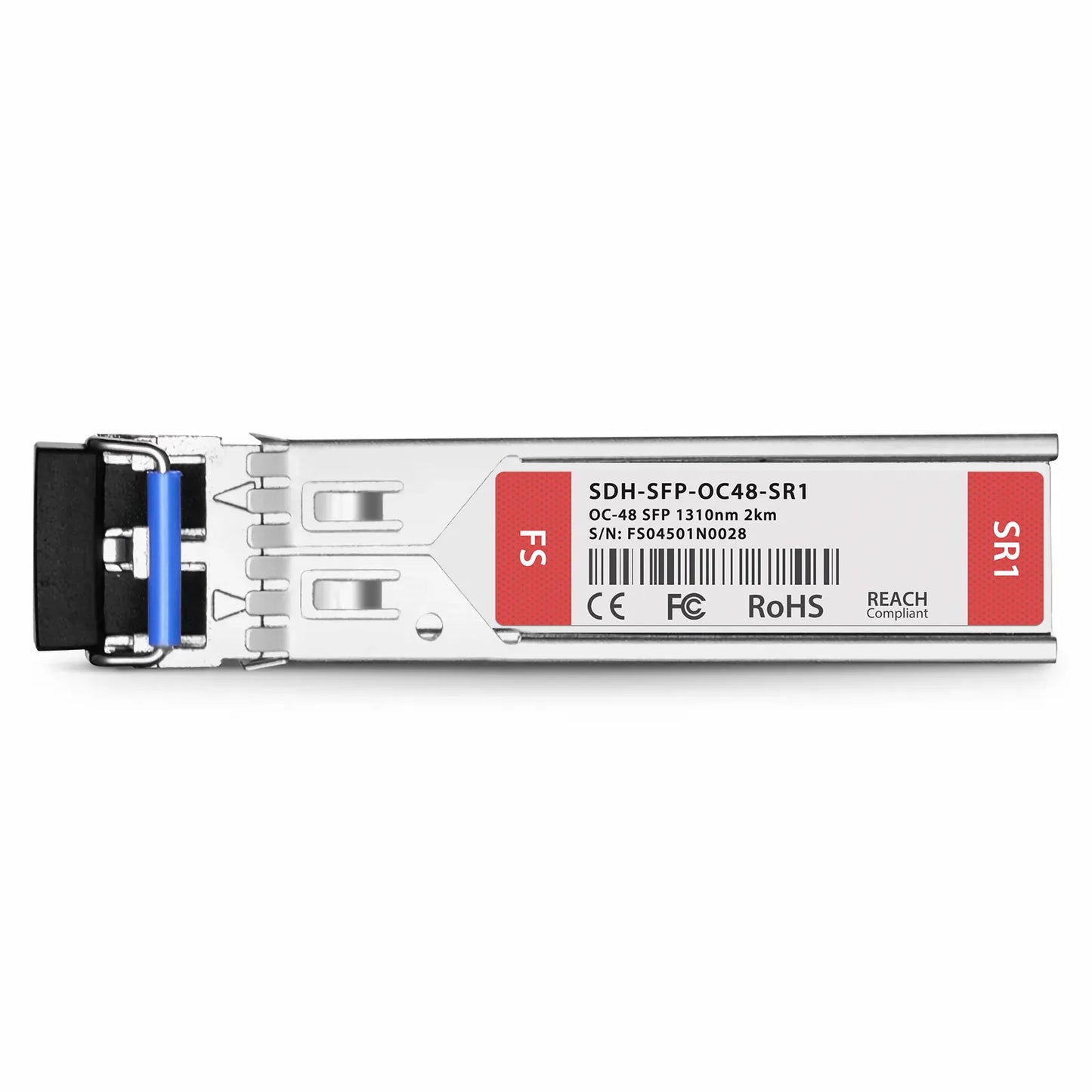 Cisco ONS-SI-2G-S1 Compatible OC-48/STM-16 SR-1 SFP 1310nm 2km DOM Duplex LC SMF Optical Transceiver Module