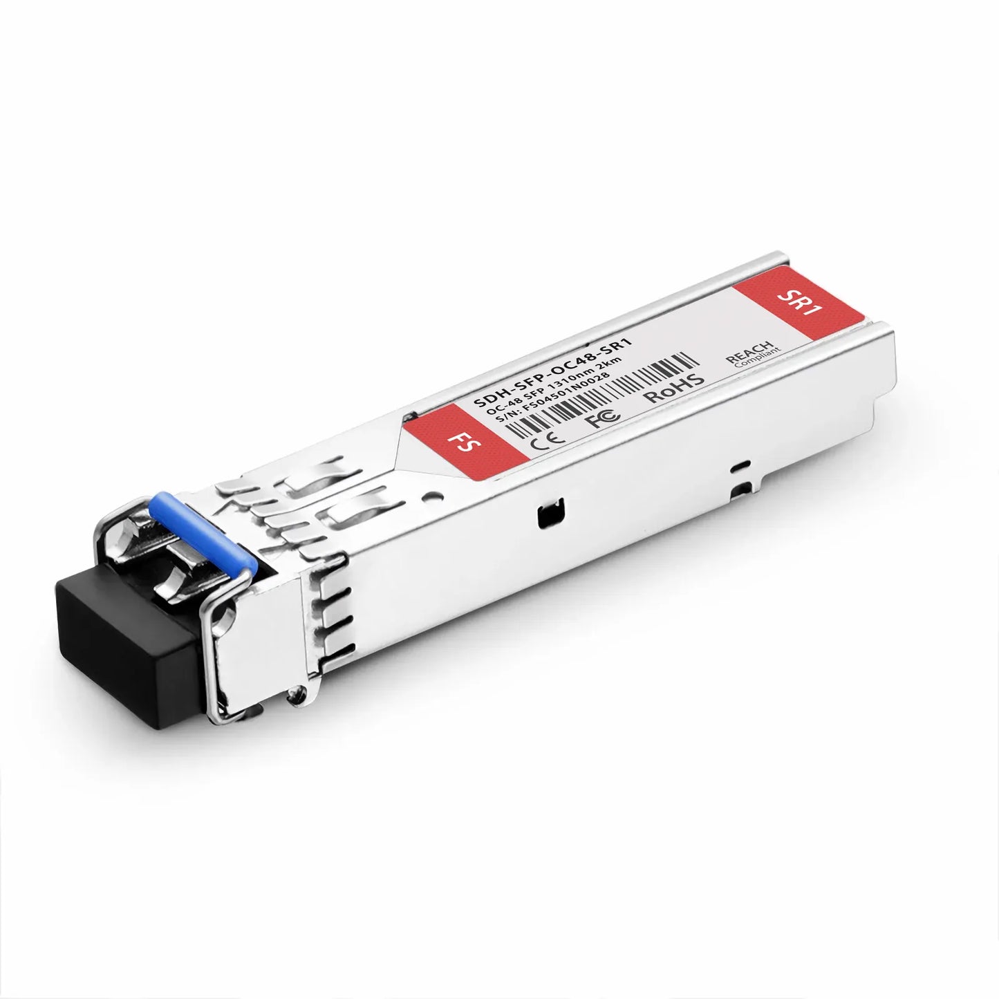 Cisco ONS-SI-2G-S1 Compatible OC-48/STM-16 SR-1 SFP 1310nm 2km DOM Duplex LC SMF Optical Transceiver Module