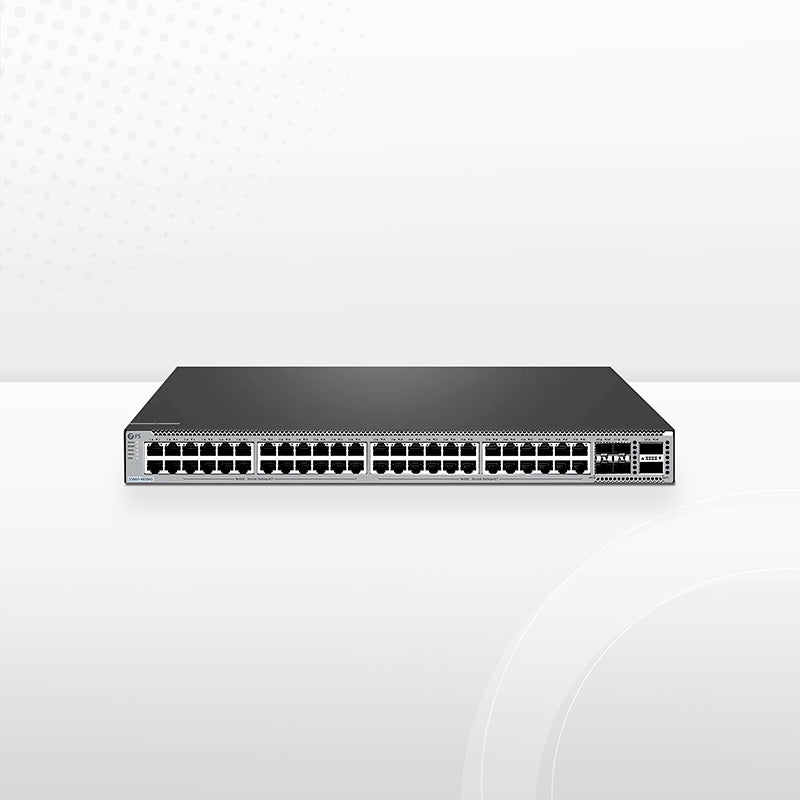 S5860-48XMG, 48-Port Ethernet L3 Switch, 48 x 10GBASE-T/Multi-Gigabit Ports, 4 x 25Gb SFP28, with 2 x 40Gb QSFP+ Uplinks, Support Stacking, Broadcom Chip