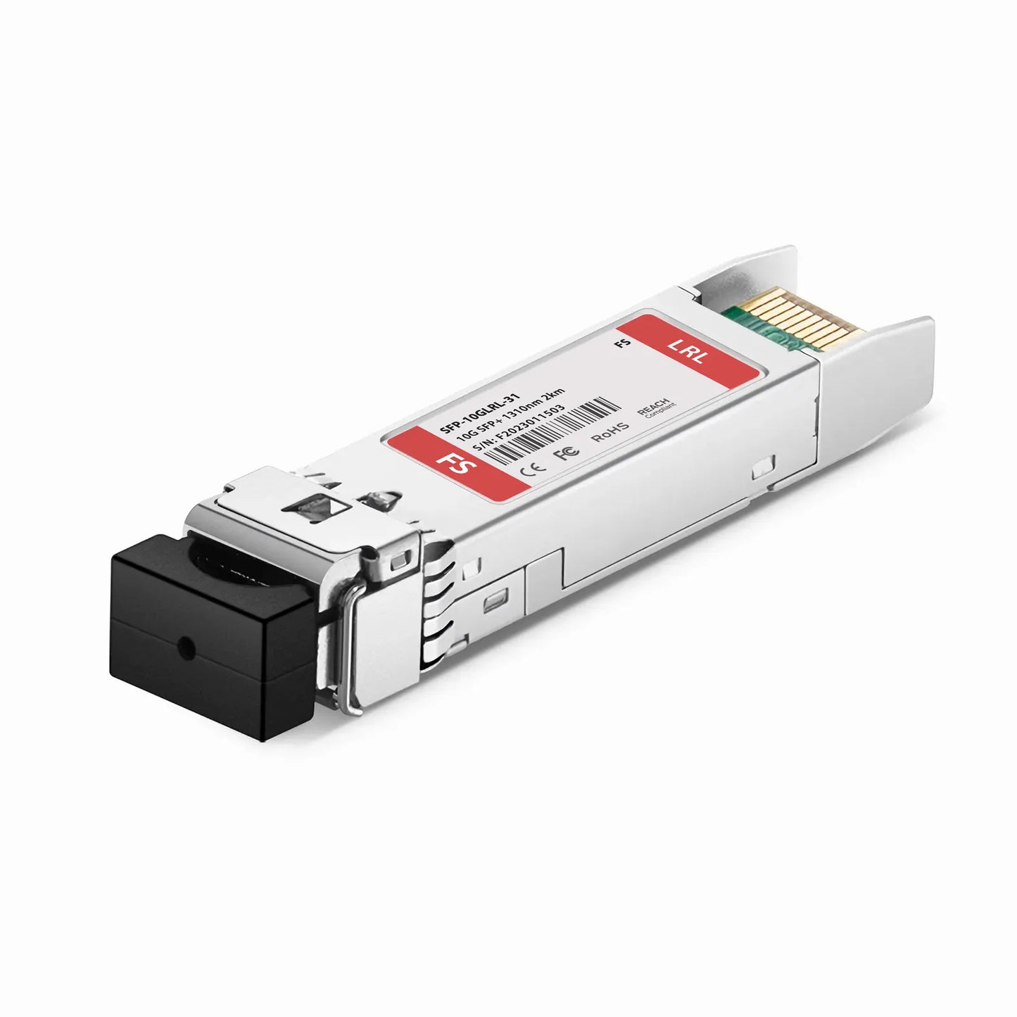 10GBASE-LRL SFP+ 1310nm 2km DOM Duplex LC/UPC SMF Optical Transceiver Module for FS Switches