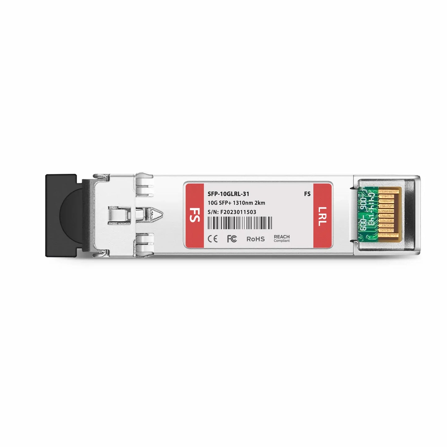 10GBASE-LRL SFP+ 1310nm 2km DOM Duplex LC/UPC SMF Optical Transceiver Module for FS Switches