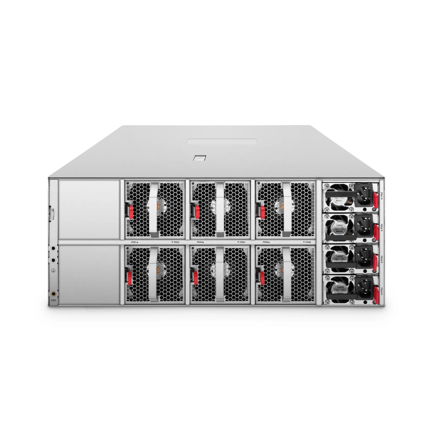 N8610-64DB, 4U, 64-Port Ethernet HPC/AI Data Center Switch, 64 x 400Gb QSFP-DD, PicOS®, Broadcom Tomahawk 4 Chip, Front-to-Back Airflow
