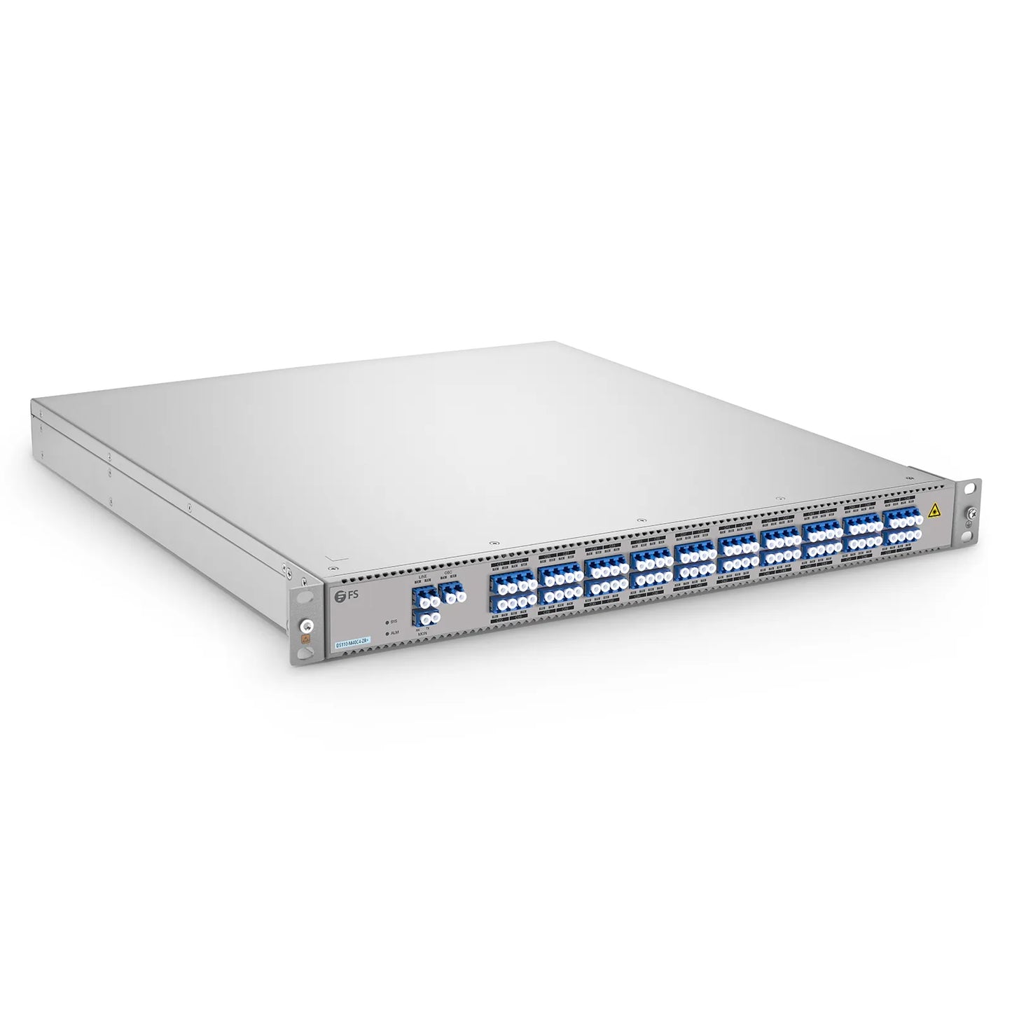 D5110-M40C4-ZR+, 40 Channel DWDM Open Line System Optimized for Coherent Services, C21-C60, Duplex, with Monitor and OSC Port, 1U Rack Mount, 0-120km, Support AmpCon-T/WebGUI Network Management