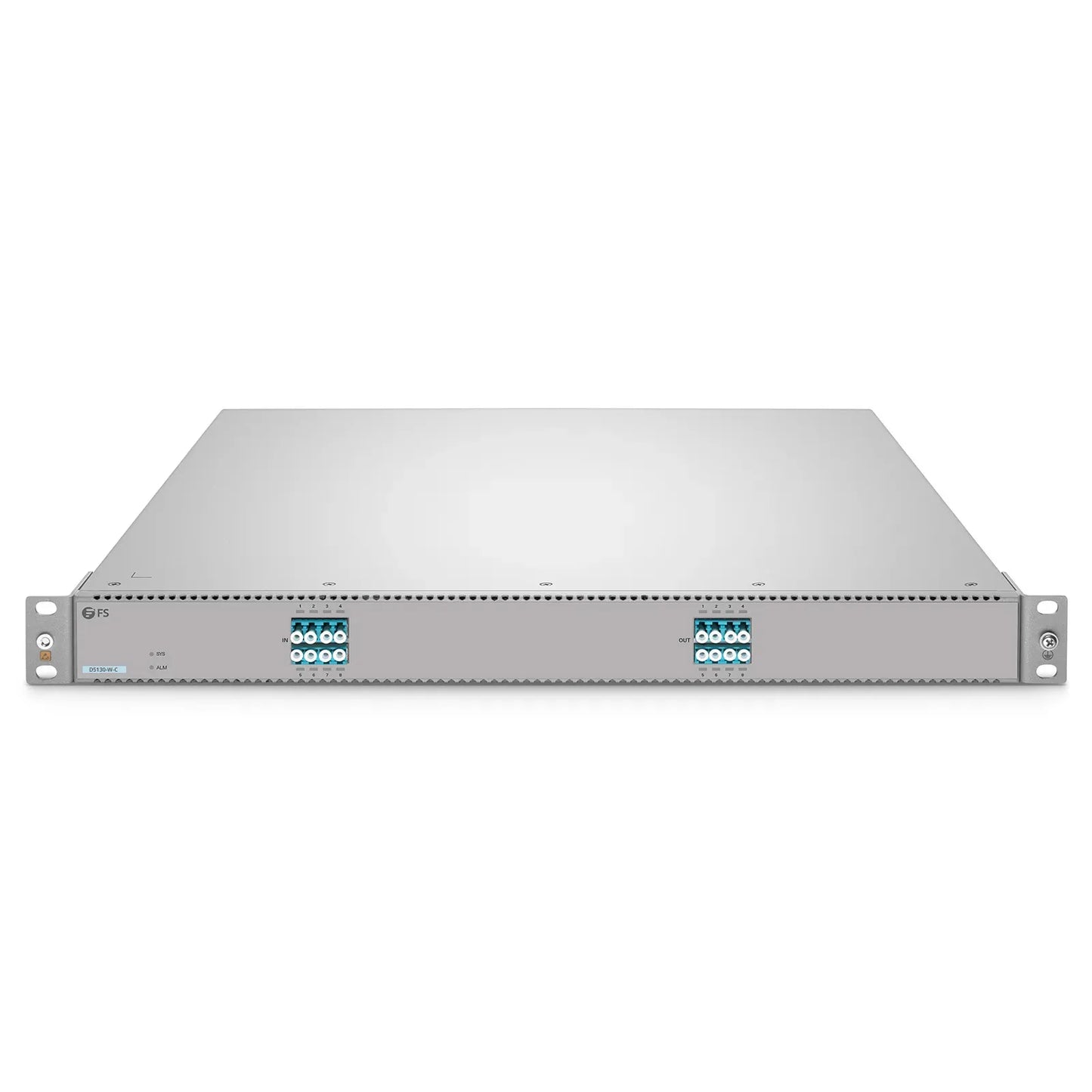 Customized Low Loss All Optical Circuit Switch, 8 x 8 to 32 x 32 Ports, Redundant AC/DC PSUs, Support WebGUI Network Management