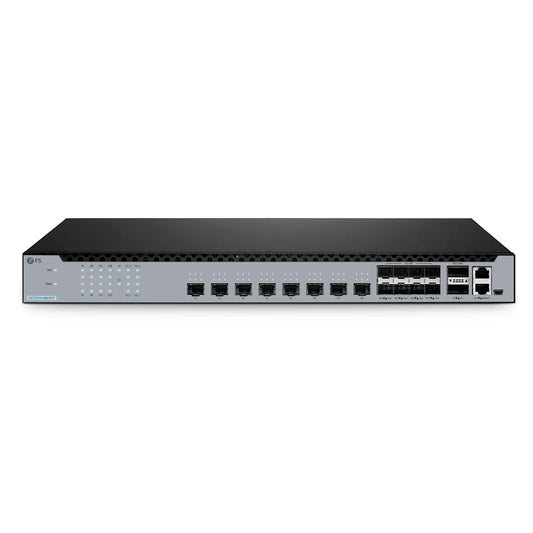 OLT3710-08CP2T, 8-Port GPON & XG(S)-PON Combo OLT with 8 x 10G SFP+ and 2 x 100G QSFP28 Uplink Ports, Dual Power Supply, Broadcom Chip