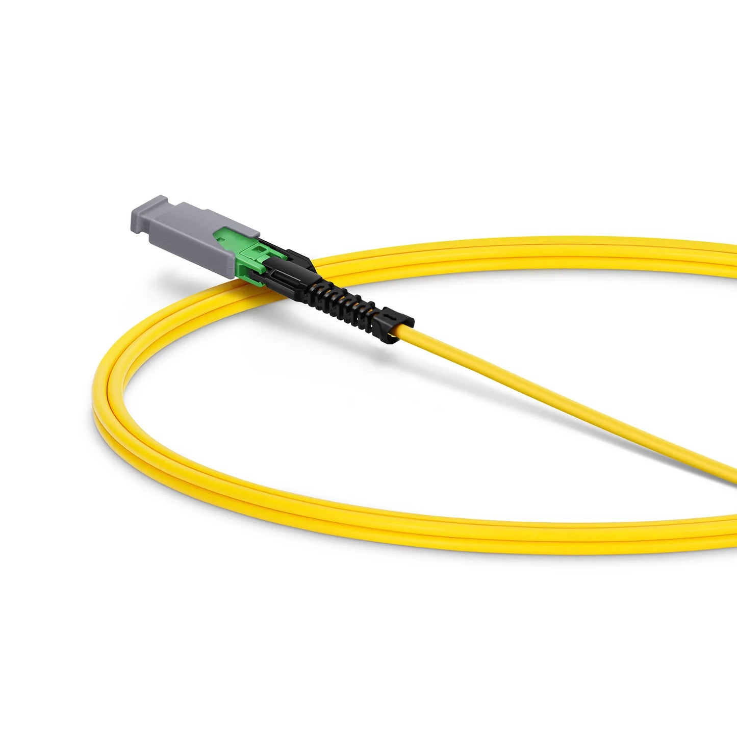 1m (3ft) MMC Jumper, MMC-16 APC (Female) to MTP®-16 APC (Female), 16 Fibers, Single Mode (OS2), Plenum (OFNP), 0.35dB Max, Jumper Polarity, Yellow