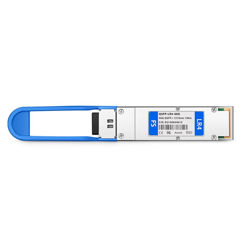 Refurb Squared Cisco QSFP-40G-LR4 Compatible 40GBASE-LR4 QSFP+ 1310nm 10km DOM Duplex LC/UPC SMF Optical Transceiver Module
