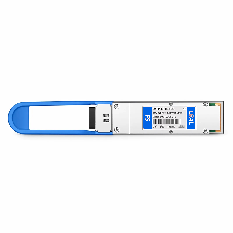 Refurb Squared HPE H3C JL286A Compatible 40GBASE-LR4L QSFP+ 1310nm 2km DOM Duplex LC/UPC SMF Optical Transceiver Module