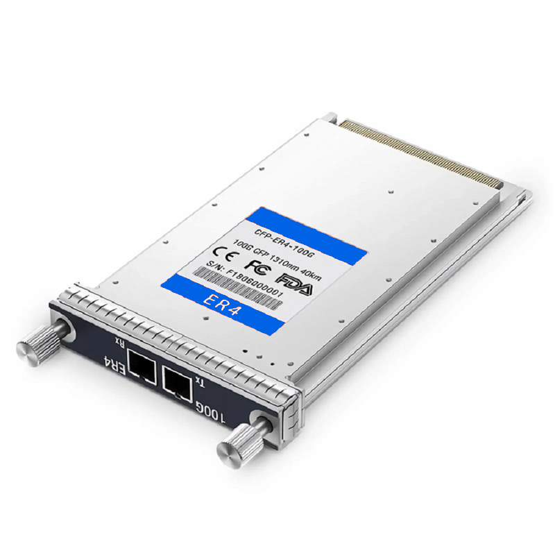 Refurb Squared Cisco CFP-100G-ER4 Compatible 100GBASE-ER4 CFP 4 x 25G NRZ 1310nm 40km DOM Duplex LC SMF Optical Transceiver Module